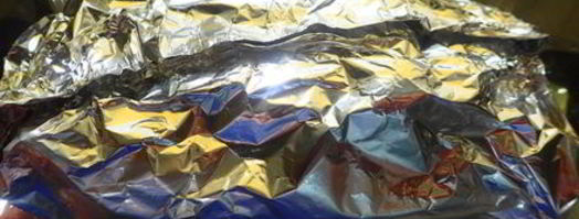 лосось с соусом песто. Шаг 8