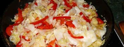 овощи пассированные с соусом песто. Шаг 8