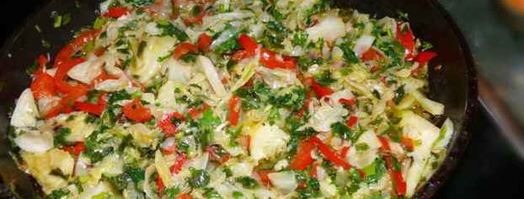 овощи пассированные с соусом песто. Шаг 16