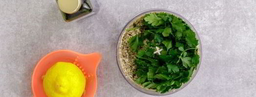 песто из тыквенных семечек. Шаг 8