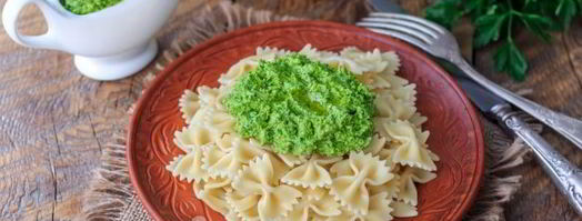 песто из тыквенных семечек. Шаг 10