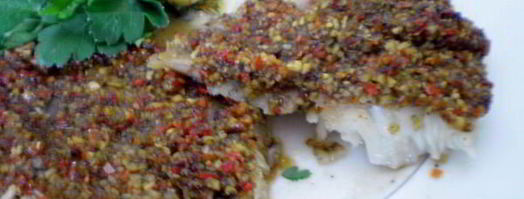 рыба запеченная с соусом песто. Шаг 7