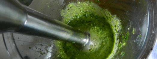 сибас, запеченый с соусом песто. Шаг 12