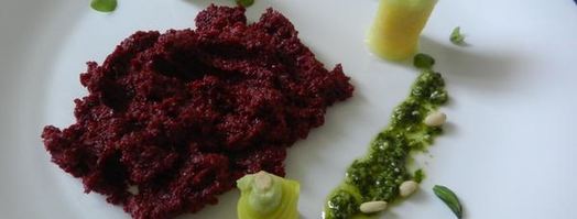 сибас, запеченый с соусом песто. Шаг 22