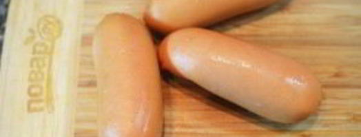 сосиски-гриль с соусом песто из руколлы. Шаг 6