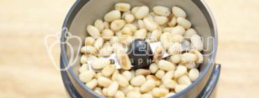 соус песто из черемши. Шаг 6