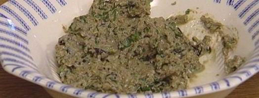 закуска из козьего сыра с соусом песто. Шаг 6