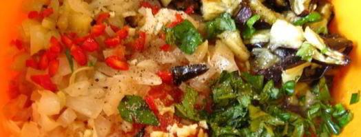 баклажанная сальса. Шаг 3