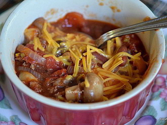 Рецепт чили сальса с грибами