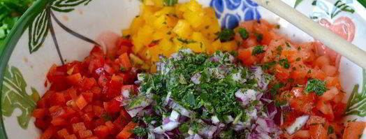 израильский cалат сальса. Шаг 6