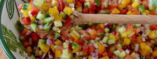 израильский cалат сальса. Шаг 7