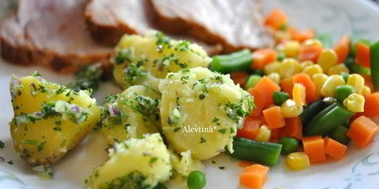 Картофель сальса