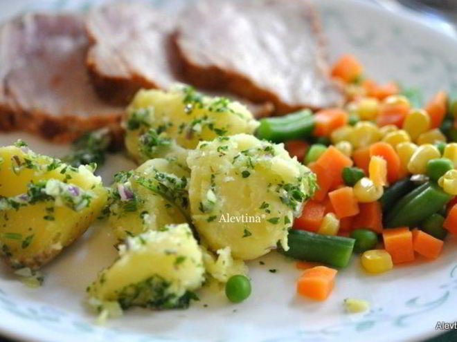 Рецепт картофеля сальса