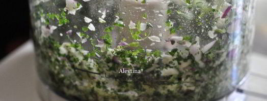 картофель сальса. Шаг 3