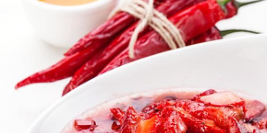 Клубничная сальса