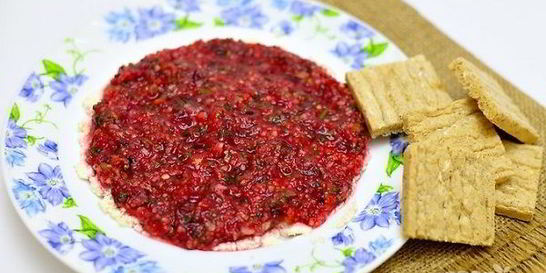 Клюквенная сальса