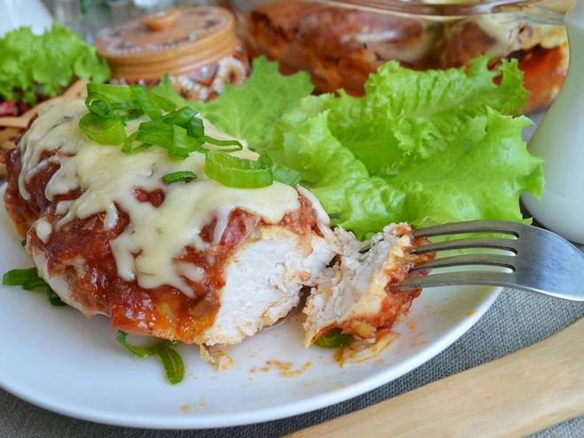 Рецепт курицы с соусом сальса