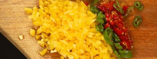 мексиканская сальса с кукурузными чипсами. Шаг 5