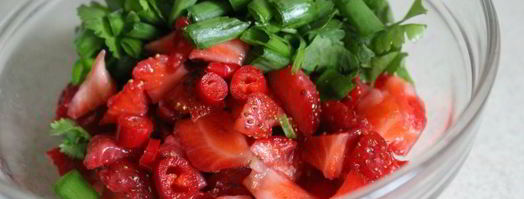 острая клубничная сальса. Шаг 4