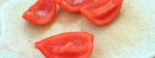 овощная сальса с персиками. Шаг 4