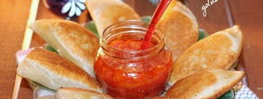 пирожки эмпанадас с соусом сальса. Шаг 17