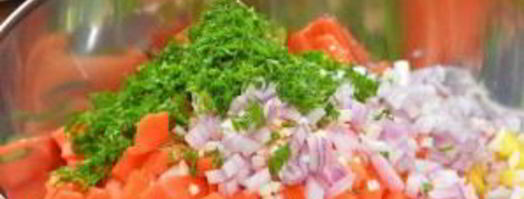 сальса из ананаса и папайи. Шаг 6