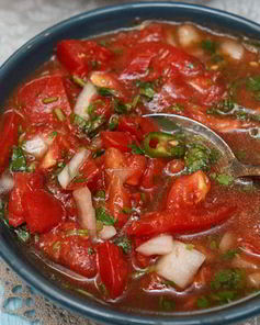 Сальса из летних помидоров