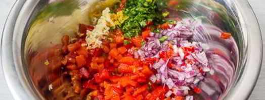 сальса из печеного перца. Шаг 8