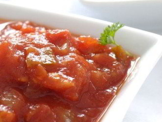 Рецепт сальсы из перцев халапеньо и томатилло