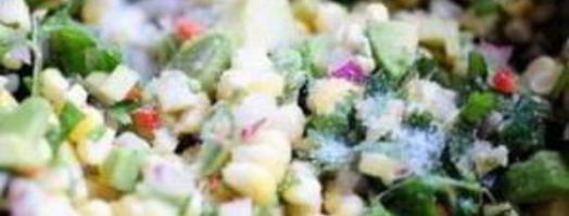 сальса из свежей кукурузы и авокадо. Шаг 12