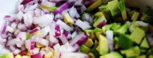 сальса из свежей кукурузы и авокадо. Шаг 6