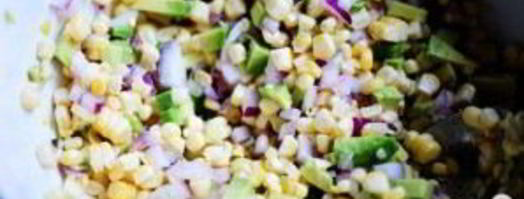 сальса из свежей кукурузы и авокадо. Шаг 8