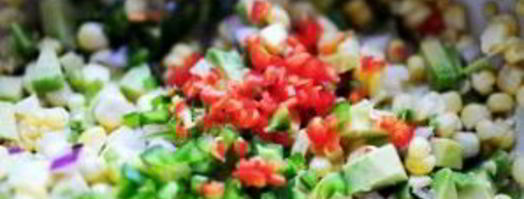 сальса из свежей кукурузы и авокадо. Шаг 9