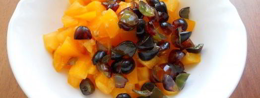 сальса из желтых помидоров с виноградом. Шаг 3