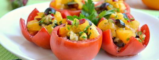 сальса из желтых помидоров с виноградом. Шаг 6