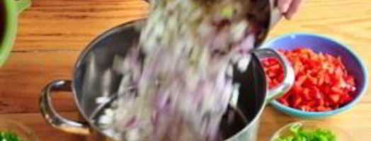 сальса на зиму. Шаг 3