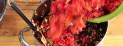 сальса на зиму. Шаг 7