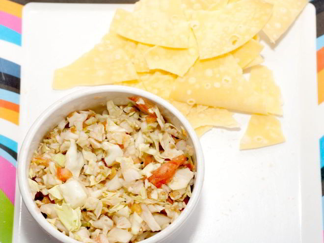 Рецепт сальсы с капустой