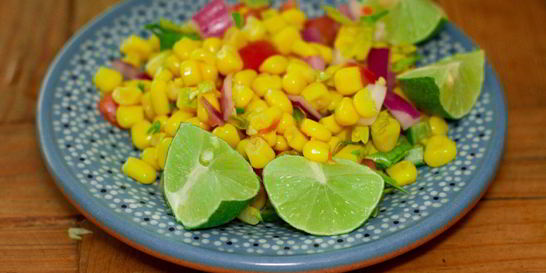 Сальса с кукурузой