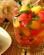 Сальса с персиками