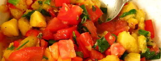 сальса с персиками. Шаг 4