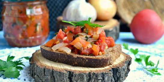 Соус Сальса из томатов на зиму