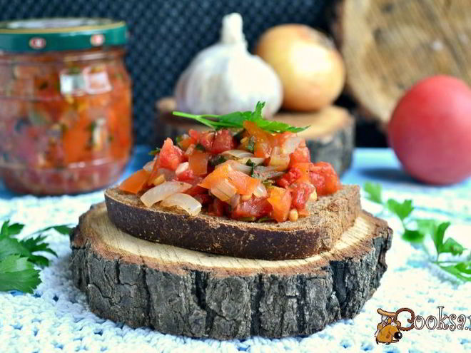 Рецепт соуса сальса из томатов на зиму