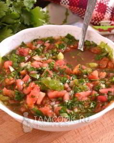 Соус сальса из томатов