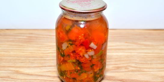 Соус сальса на зиму