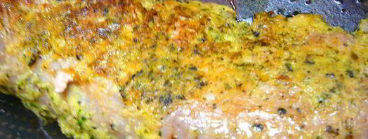 свиная вырезка маринованная в кинзе и томатная сальса. Шаг 5