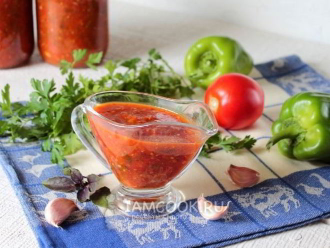 Рецепт соуса сацебели на зиму