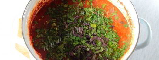 соус сацебели на зиму. Шаг 6