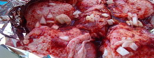 курица в гранатовом соусе. Шаг 5