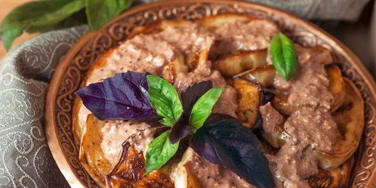 Сациви из баклажанов